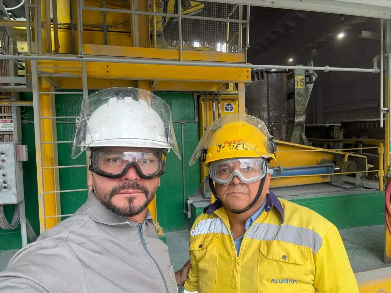 Visita técnica em planta industrial